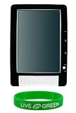 Silicone Skin Case for Amazon Kindle DX (Kindle NOT Included), Black