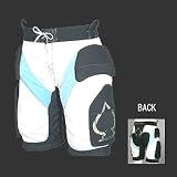 PRO TEC(プロテック) IPS-Halo Papa Women's Hip Pad(ウィメンズ ヒップパッド) White/Black/Blue S IPS-HWHP-S