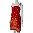 Shana Brand Junior Smocked Spaghetti Strap Dress