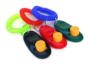 Petzooli Premium Reward Training Clickers (Set of 3). For Professional and Home Use Superior Quality Highly Efficient Fast Easy Result-Driven Pet-Friendly