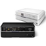 EPSON Colorioインクジェット複合機 EP-803A 有線・無線LAN標準搭載 カンタンLEDナビ搭載 前面二段給紙カセット 6色染料インク ブラックモデル