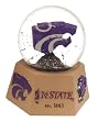 Kansas State Wildcat in a musical water globe Kansas State Wildcat in a musical water globe