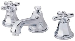 Danze D304066 Brandywood Two Handle Widespread Lavatory Faucet with Cross Handles, Chrome