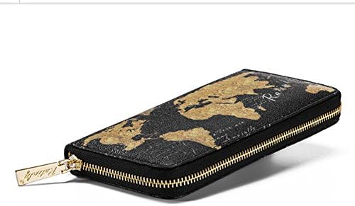 S-BBG(TM) Women's Long Wallet Zipper Print Clutch Money Clip Purse Organizer with S-BBG Card Holder