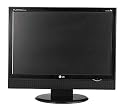 LG M208WA 20 Inch Widescreen LCD TV Monitor with DVI HD Ready - Black