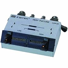Instek LCR-05 4 Wire Axial and Radial Lead Components Test Fixture, +/- 35V Voltage for LCR Meter