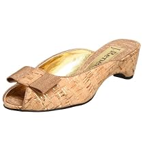 J.Renee Women's Trixy Slide,Natural,10 M