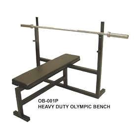 Olympic bench press with 300 Lbs set