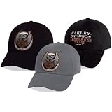 Harley-Davidson® Men's 105th Anniversary Baseball Cap 3-Pack 105VMCAP-PKG