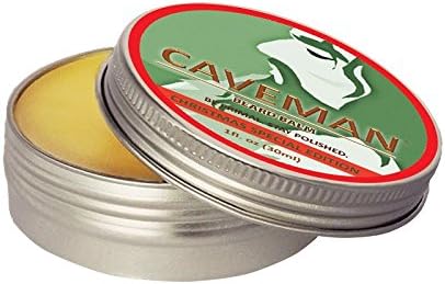 Caveman Christmas Beard Balm, Leave in Conditioner, 100% Vegan and All Natural