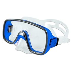 Salvas Kinder Tauchmaske Geo JR, transparent/blue/iron