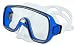Salvas Kinder Tauchmaske Geo JR, transparent/blue/iron