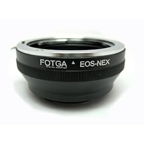 GUMP FOTGA EOS-NEX Canon EOS EF EFS Lens to Sony NEX-3 NEX-5 NEX-7 NEX-VG10 mount DC48 mount adapter