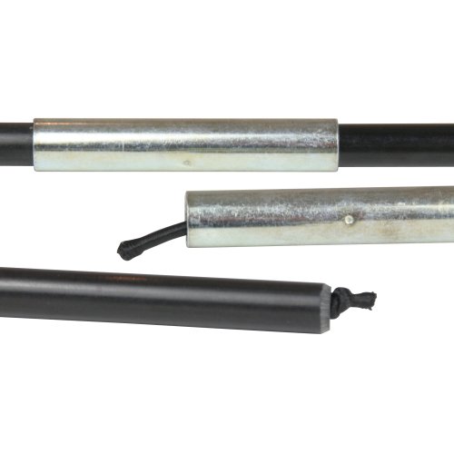 10T SPK 79 Set arceaux de tente en fibres de verre Noir 65 x 0,79 cm