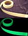 Glow in the dark adhesive tape 1/2, 1 and 2 inch widths available
