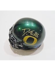 DeAnthony Thomas Signed Oregon Ducks Mini Football Helmet w/COA #1 - Autographed College Helmets