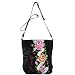 Ed Hardy Renee Live Love Luck Crossbody Bag - Black
