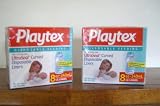 TWO (2) PLAYTEX ULTRASEAL CURVED DISPOSABLE LINERS 8 oz