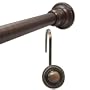 Elite Home Fashions Finial Shower Rod
