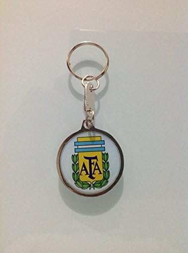 Keychain Metal Argentina Soccer Team Federation Logo Ll016