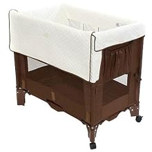 Arm's Reach Co-Sleeper Mini Bassinet Convertible, Coco Natural
