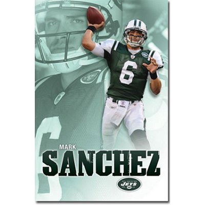 Mark Sanchez NFL New York Jets QB Poster Print