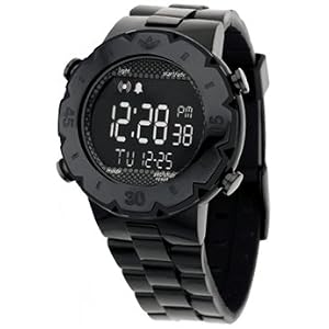 Adidas Black Polyurethane Strap Watch