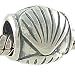 .925 Sterling Silver SEA SHELL Spacer Bead fits Pandora Chamilia