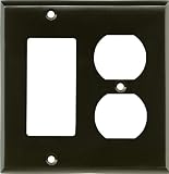 SATIN BLACK NICKEL Switchplates Outlet Covers, Rocker, GFCI Decora/Duplex
