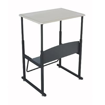 Safco AlphaBetter Desk, 28 by 20 Standard Top without Book Box
