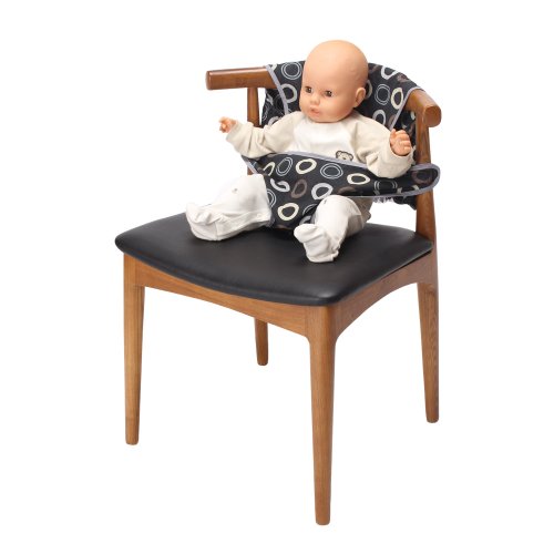 【TOTSEAT】 トットシート チェアベルト ブラックサークル Portable Highchair （ベビーチェア チャイルドシート 出産祝い） 並行輸入品
