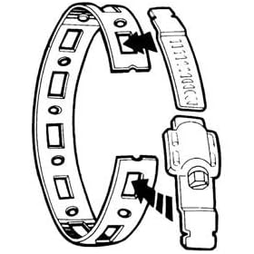 Precision Brand Worm Drive Create-A-Clamp Set With 20 Fasteners