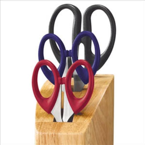 Chicago Cutlery 4-Piece Scissor Block Knife Set