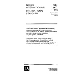 IEC 60719 Ed. 2.0 b:1992, Calculation of the lower and upper limits for the average outer dimensions of cables with circular copper conductors and of rated voltages up to and including 450/750 V