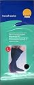 COMPRESSION TRAVEL FLIGHT SOCKS Size 9-12, 43-47 Black