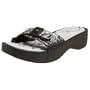 Original Dr. Scholl's Women's Twist 2 Sandal,Black Metallic,5 M US