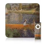 Renoir - Boating on the Seine Design Apple TV Skin Decal Protective Sticker