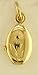 14KT Oval Tulip Locket