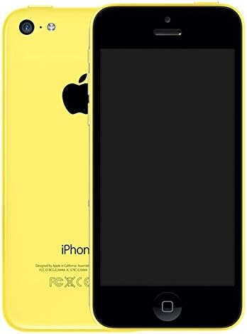 COOMAX Dummy Display Fake Phone For Apple iPhone 5C Non-Working 1:1 Scale Toy Model (Yellow with Black Screen)
