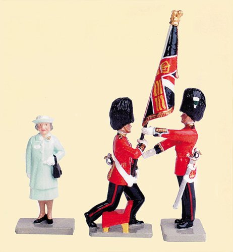 Childrens Toyshop  Toys : Trooping the Colour - HM The Queen Presenting the Standard to the Welsh Guards (40392)