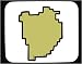 Mouse Pad with Africa, map, Burundi, outline, area, geograpy, region, land