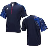 アディダス BMオリジナル 野球用 ハーフジップ ベースボールTシャツ