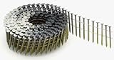 415oNX93  L. SL160  Senco EL20AGBH 1 7/8 x .092. FRH, Ring, Diamond, Stainless Steel, Sencote, Wire Collated Coil for SCN55S (3.6 M per box)