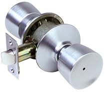Schlage F40VBEL626 Bell Privacy Knob, Brushed Chrome