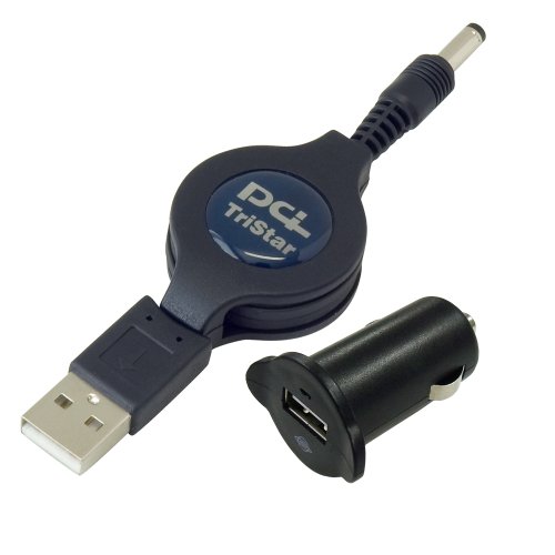 PLANEX シガーチャージャー&PSP対応USB充電ケーブル PL-UC04-E2-C