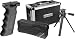 BARSKA Benchmark 25-125x88 Waterproof  Straight Spotting Scope (Includes Handheld Tripod, Table Top Tripod, Soft Carrying Case, Hard Case)