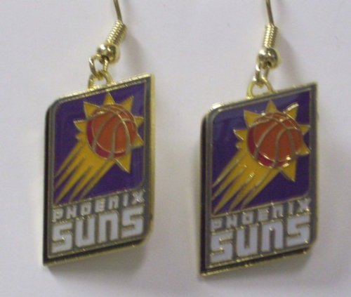 NBA Dangling Earrings - Phoenix Suns Logo