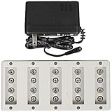 Maha Powerex MH-C1090F 9V 2-Hour Battery Charger for up to 10 Rechargeable 9V Batteries