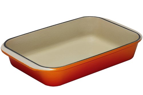 Le Creuset 20011400902460 Bratreine rechteckig 40 x 26 cm ofenrot Preisvergleich