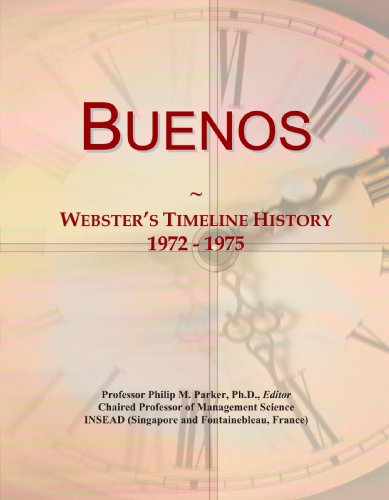 Buenos: Webster's Timeline History, 1972 - 1975